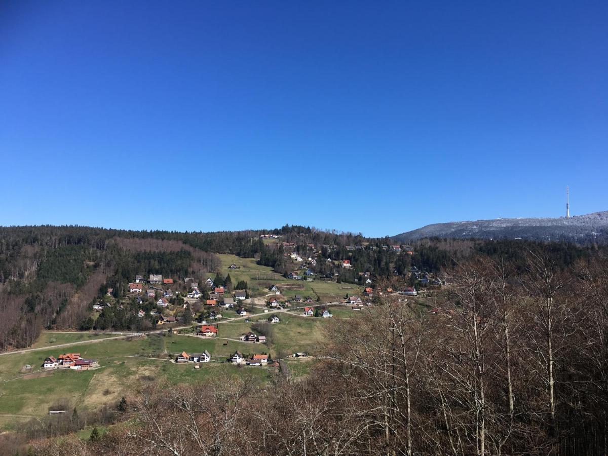 Apartment Ferienwohnung Brandmatt - Weitblick - 54Qm ザスバッハヴァルデン エクステリア 写真